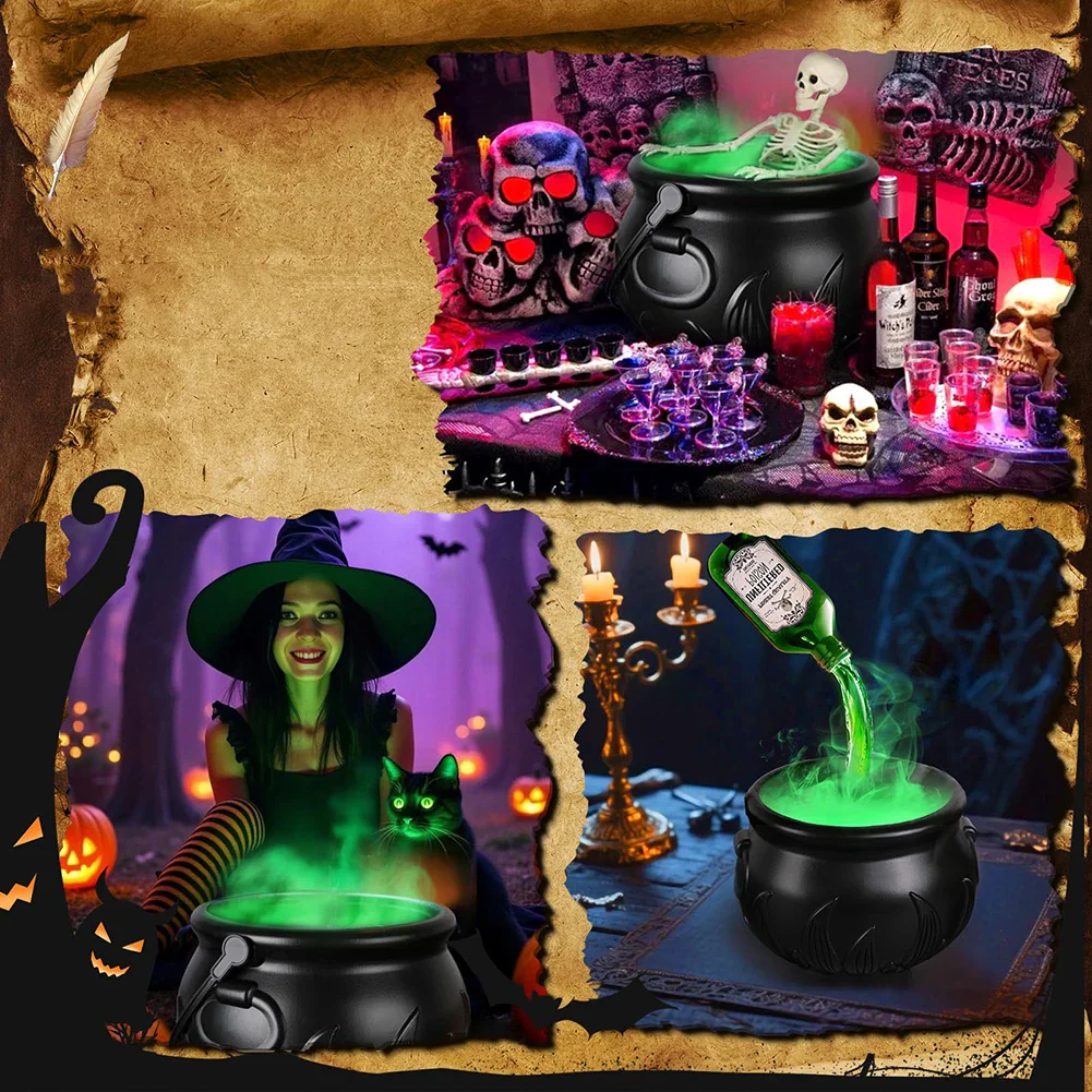 Halloween Floating Cauldron & Fog Diffuser